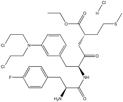 ambamustine Struktur