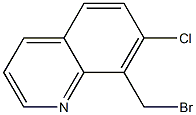 8-(bromomethyl)-7-chloroquinoline Struktur