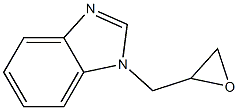 1H-Benzimidazole,1-(oxiranylmethyl)-(9CI) Struktur