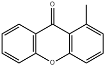 1-methyl-9H-xanthen-9-one Struktur