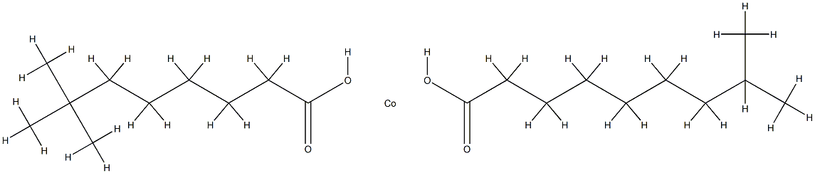 (isodecanoato-O)(neodecanoato-O)zinc Struktur