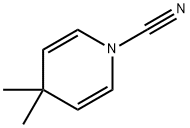 1(4H)-Pyridinecarbonitrile,4,4-dimethyl-(9CI) Struktur