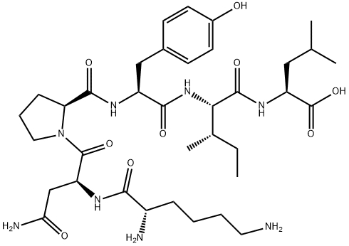 neurotensin-related hexapeptide Struktur