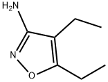 3-Isoxazolamine,4,5-diethyl-(9CI) Struktur