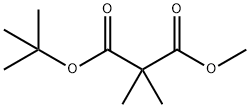 1-tert-Butyl 3-Methyl 2,2-diMethylMalonate Struktur