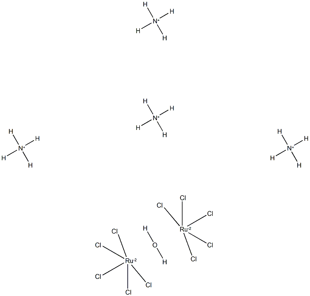 tetraammonium decachloro-mu-oxodiruthenate(4-) Struktur