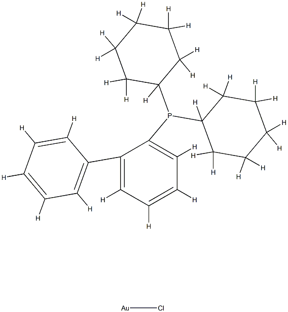 Cyclohexyl JohnPhos AuCl Struktur