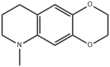 p-Dioxino[g]quinoline,  2,3,6,7,8,9-hexahydro-6-methyl-  (4CI) Struktur