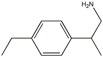 Phenethylamine,  p-ethyl--bta--methyl-  (5CI) Struktur