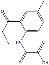 Oxanilic  acid,  2-chloroacetyl-4-methyl-  (3CI) Struktur