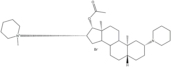 3-(deacetoxy)vecuronium Struktur