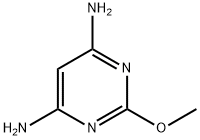 4,6-Pyrimidinediamine,2-methoxy-(9CI) Struktur