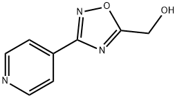 [3-(4-pyridinyl)-1,2,4-oxadiazol-5-yl]methanol(SALTDATA: FREE) Struktur