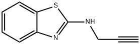 2-Benzothiazolamine,N-2-propynyl-(9CI) Struktur