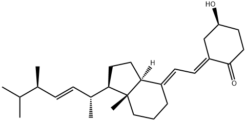 19-nor-10-ketovitamin D2 Struktur