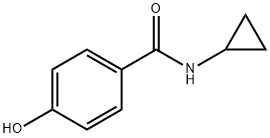 N-cyclopropyl-4-hydroxybenzamide Struktur