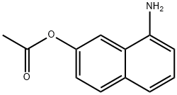 2-Naphthol,8-amino-,acetate(ester)(5CI) Struktur