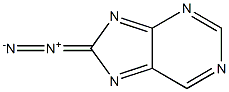 8H-Purin-8-imine,  N-imino- Struktur