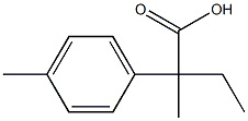 -alpha--Toluicacid,-alpha--ethyl-p--alpha--dimethyl- Struktur