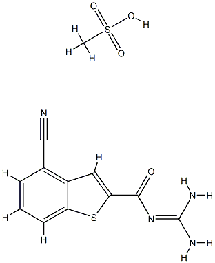 Na+/H+ Exchanger Isoform-1 Inhibitor Struktur