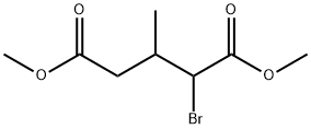 Glutaric acid, -alpha--bromo--ba--methyl-, dimethyl ester Struktur