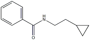 Benzamide,  N-(-bta--cyclopropylethyl)-  (2CI) Struktur