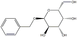 Benzyl α-D-galactopyranoside Struktur