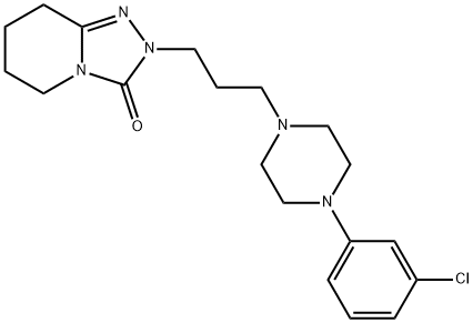 5,6,7,8-tetrahydrotrazodone Struktur