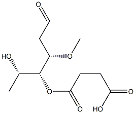 4-O-succinyl diginose Struktur