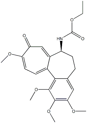 N-Ethoxycarbonyl-N-deacetylcolchicine Struktur