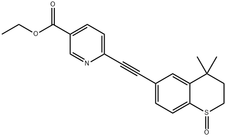 Tazarotene Sulfoxide Struktur