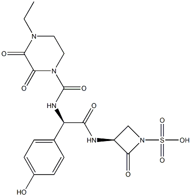 cefoperazone monobactam Struktur