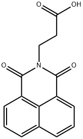 3-N-(1',8'-naphthalimido)propionic acid Struktur