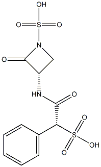 cefsulodin monobactam Struktur