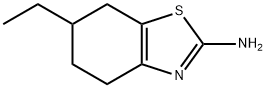 6-ethyl-4,5,6,7-tetrahydro-1,3-benzothiazol-2-amine Struktur