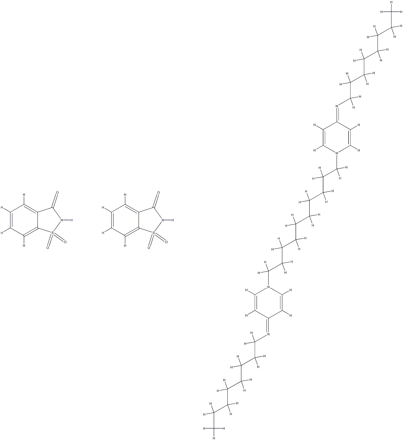 Octenidine saccharin [USAN] Struktur