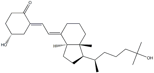 10-keto-25-hydroxyvitamin D3 Struktur