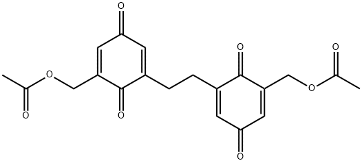 2,2'-Ethylenebis(6-hydroxymethyl)-4-benzoquinone  Struktur