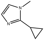 2-cyclopropyl-1-Methyl-1H-iMidazole Struktur