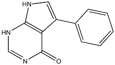 7-Deaza-7-phenylhypoxanthine Struktur