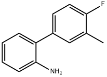 [1,1-Biphenyl]-2-amine,4-fluoro-3-methyl-(9CI) Struktur