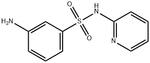 3-amino-N-pyridin-2-ylbenzenesulfonamide Struktur