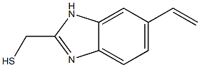 1H-Benzimidazole-2-methanethiol,5-ethenyl-(9CI) Struktur