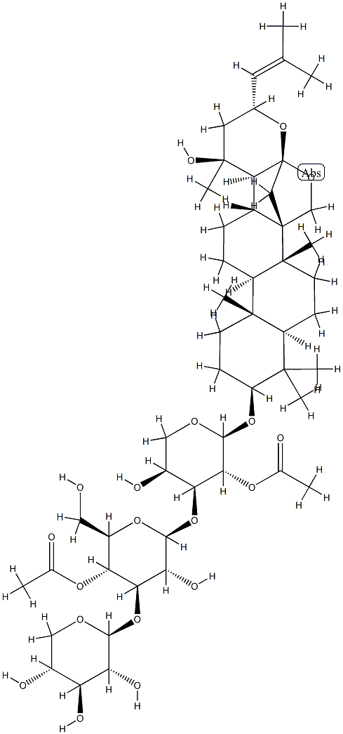 Colubrinoside Struktur