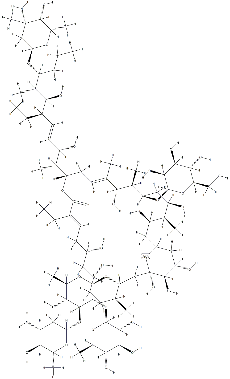 aculeximycin Struktur