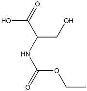 Serine,  N-carboxy-,  DL-,  N-Et  ester  (5CI) Struktur