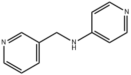 N-(pyridin-3-ylmethyl)pyridin-4-amine Struktur