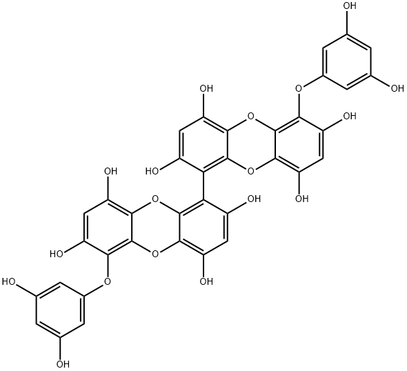 6,6'-bieckol Struktur