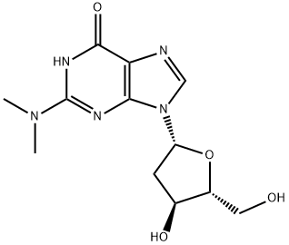 2'-Deoxy-N2,N2-dimethylguanosine Struktur