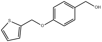 [4-(thiophen-2-ylmethoxy)phenyl]methanol Struktur